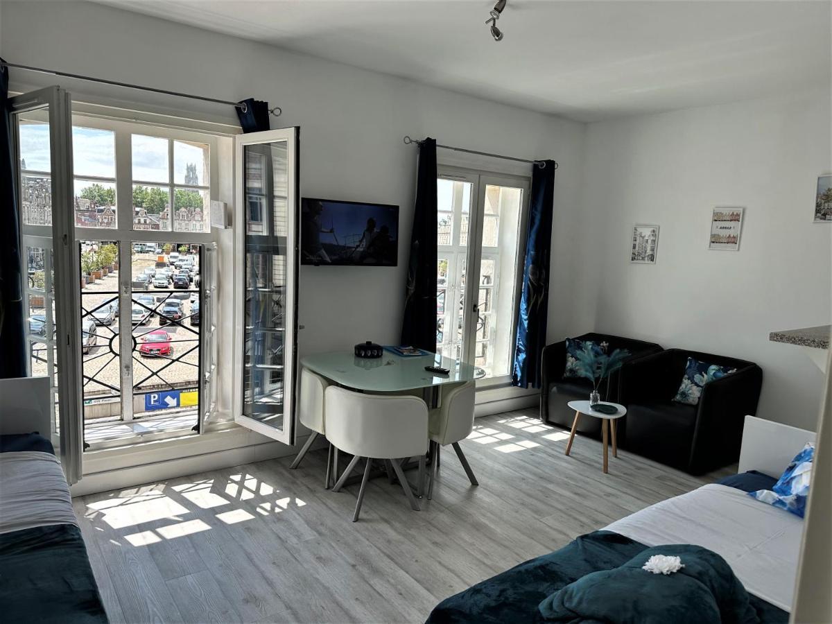 Le Bleu Arrageois Apartment อาร์ราส ภายนอก รูปภาพ